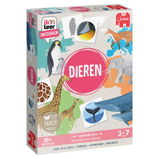 Load image into Gallery viewer, Jumbo ik leer ontdekken dieren educatief spel
