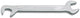 Hazet dubbele steeksleutel do.maulschluessel5mm chrome-plated 15 75°