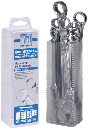 Sw stahl ring-steeksleutel set pro drive ring bowl set 15tlg. straight