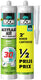 Bison acrylaatkit snel 30 minuten wit koker 2x 300 ml