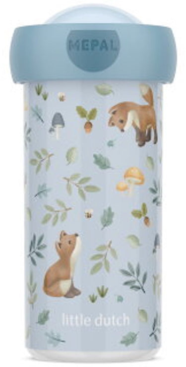 Mepal schoolbeker campus little dutch - 300 ml - sluit goed af - drinkbeker voor kinderen - forest friends
