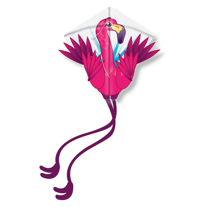 Load image into Gallery viewer, Kites ready 2 fly - pop-up nylon vlieger flamingo
