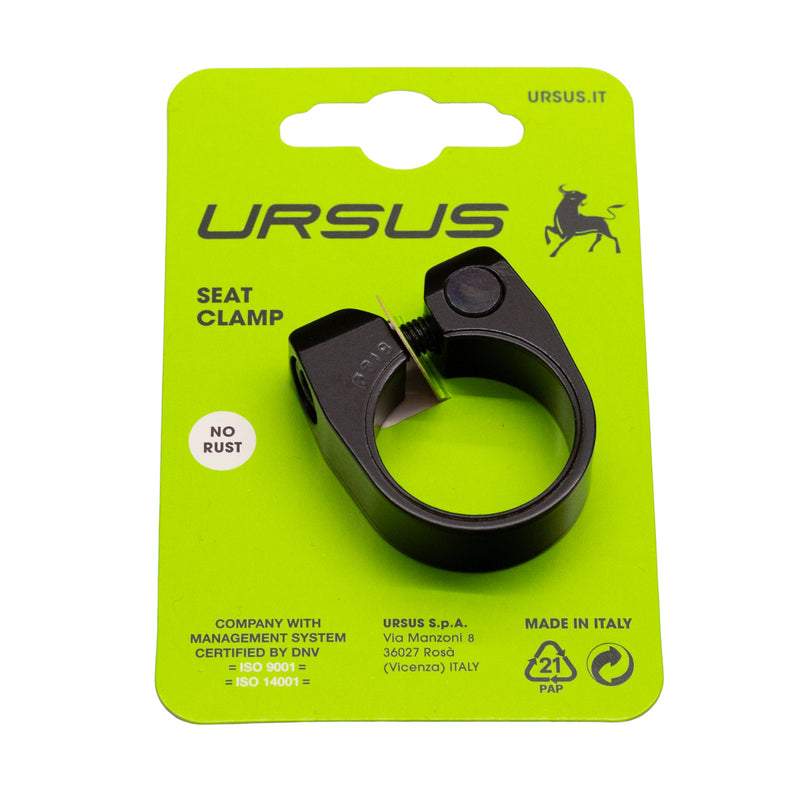 Load image into Gallery viewer, Ursus zadelpenklem urban 31,8mm | inbus | zwart
