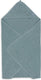 Jollein - badcape badstof 75x75cm - baby handdoek met badcape, omslagdoek, badponcho - sea green
