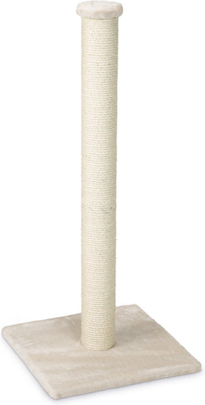 Beeztees gina - krabpaal - beige - xl - 40x40x90cm