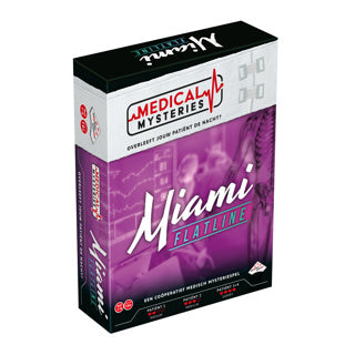 Identity games medical mysteries: miami flatline - coöperatief spel - werk samen om de patiënten te redden