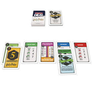 Load image into Gallery viewer, Spel monopoly kaartspel deal harry potter | 2 stuks
