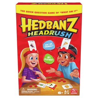 Load image into Gallery viewer, Spin master games hedbanz rara wat ben ik? reisspel (dutch) | 2 stuks
