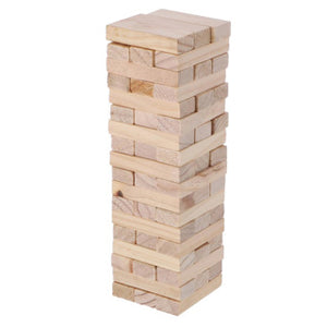 Basic let #039;s play houten stapeltoren 54-delig