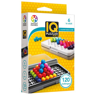 Load image into Gallery viewer, Smartgames iq puzzler pro - logisch denkspel reispuzzel - 120 opdrachten in 2d en 3d - educatief solospel voor kinderen en volwassenen - vanaf 6 jaar
