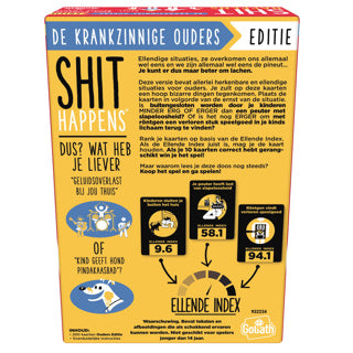 Spel shit happens ouders editie | 2 stuks