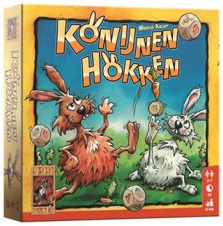 Load image into Gallery viewer, 999-games 999 games konijnen hokken dobbelspel

