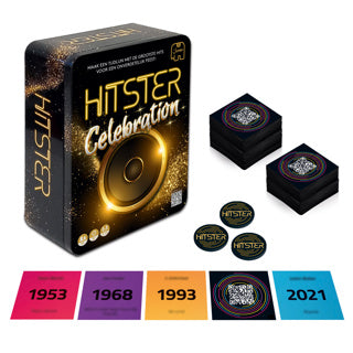 Load image into Gallery viewer, Jumbo - hitster - celebration - actiespel met muziek - vanaf 16 jaar - muziekspel - luxe editie
