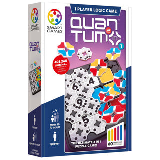 Spel quantum 2 in 1 puzzle | 2 stuks