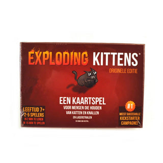 Load image into Gallery viewer, Exploding kittens originele editie - kaartspel vol spanning en humor - 2 tot 5 spelers - vanaf 7 jaar
