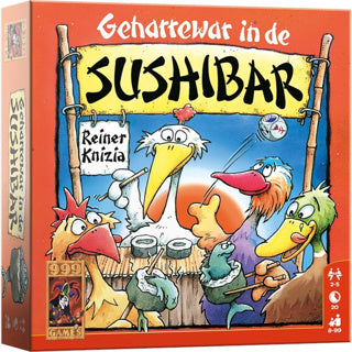 Load image into Gallery viewer, 999-games spel geharrewar in de sushibar | 2 stuks
