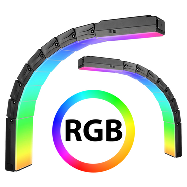 Sirui rgb led paneel b25r-d buigbaar