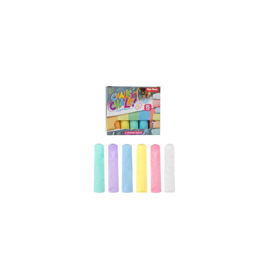 Toi-toys stoepkrijt 15 stuks