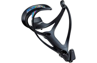 Supacaz - manta carbon injected bidonhouder zwart oilslick