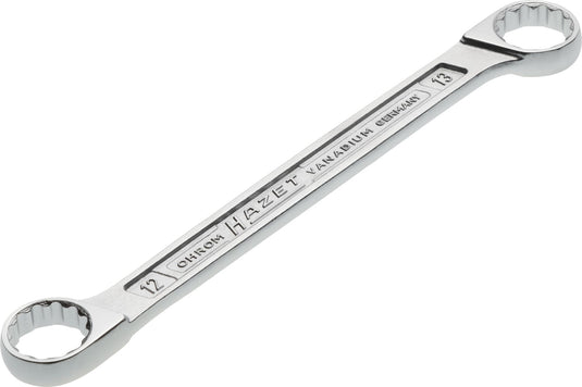 Hazet dubbele ringsleutel do-ring key 12x13mm form b straight