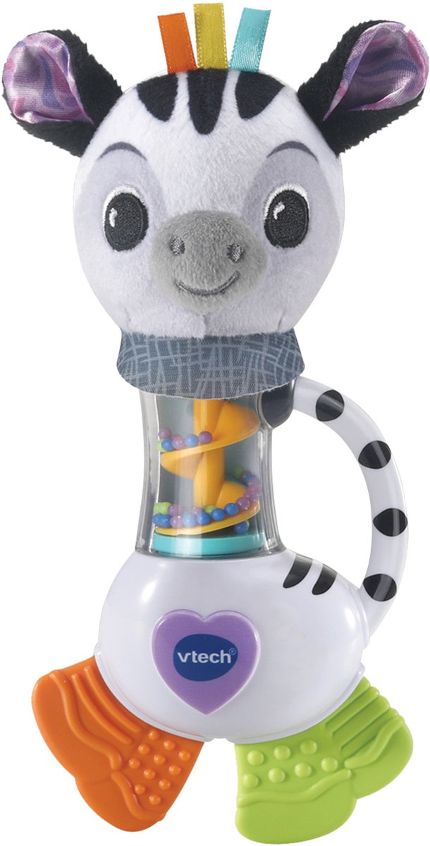 Load image into Gallery viewer, Vtech dierenvriendjes rammelaar - zebra
