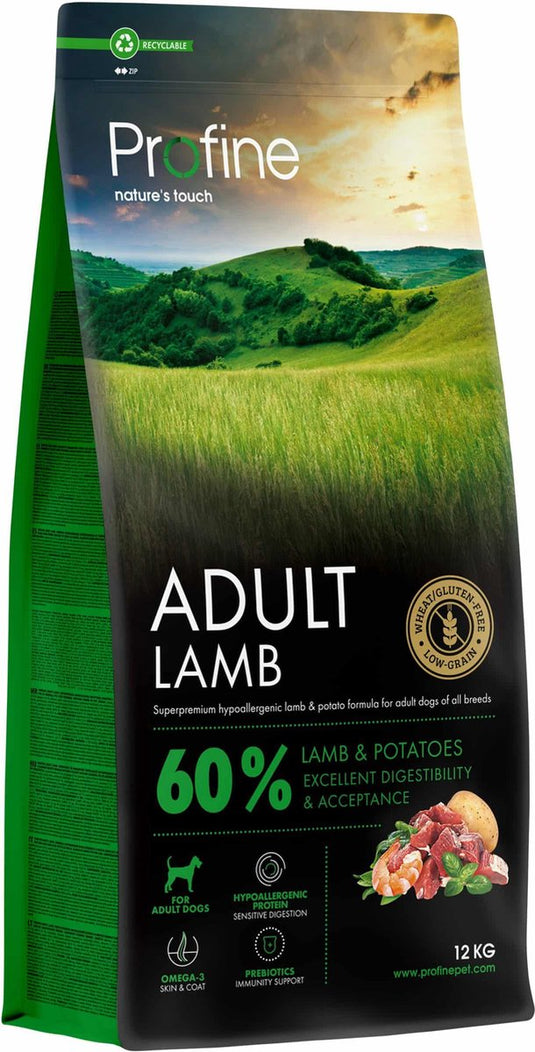 Profine adult lamb potatoes 12 kg