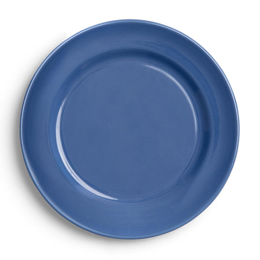Boerenbont boerenblauw ontbijtbord ã˜21cm lichtblauw doos a 6 stuks