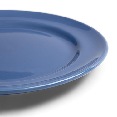 Boerenbont boerenblauw ontbijtbord ã˜21cm lichtblauw doos a 6 stuks