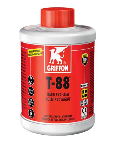 Griffon hard pvc-lijm t-88 1l