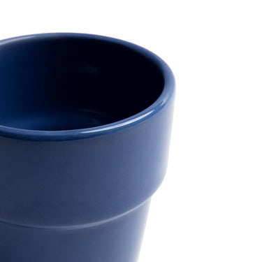 Boerenbont boerenblauw melkbeker 0,25l lichtblauw doos a 6 stuks