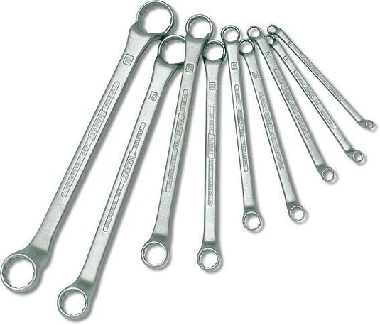 Hazet doppelringschlüsselsatz do-ring-lock set, 8 pcs. ,deep cranked