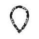 Axa kettingslot absolute art2 - 9-110 met polyester hoes - zwart