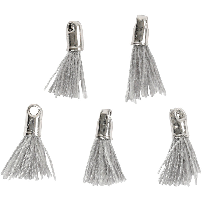Afbeelding laden in galerijviewer, Https: www.cchobby.nl tassel-l-10-mm-gatgrootte-1-mm-grijs-5-stuk-1-doos
