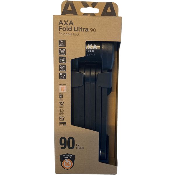 Load image into Gallery viewer, Axa vouwslot fold ultra 90cm art** zwart
