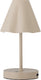 Bloomingville - lianna draagbare lamp - oplaadbaar - beige - metaal