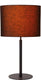 Lucide maya - tafellamp - ø 26 cm - 1xe27 - zwart - japandi