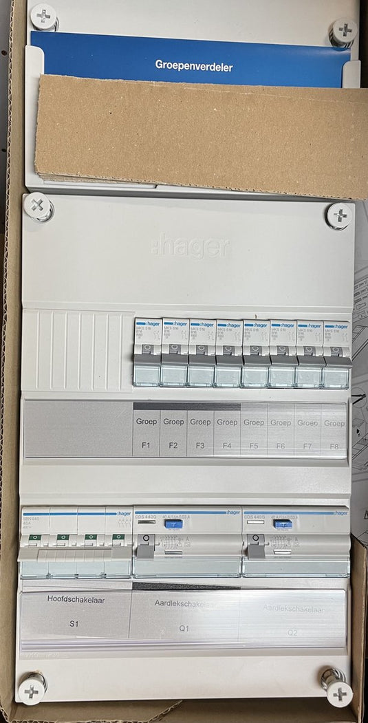 Hager vision installatiekast - vkg44l - e2xyr