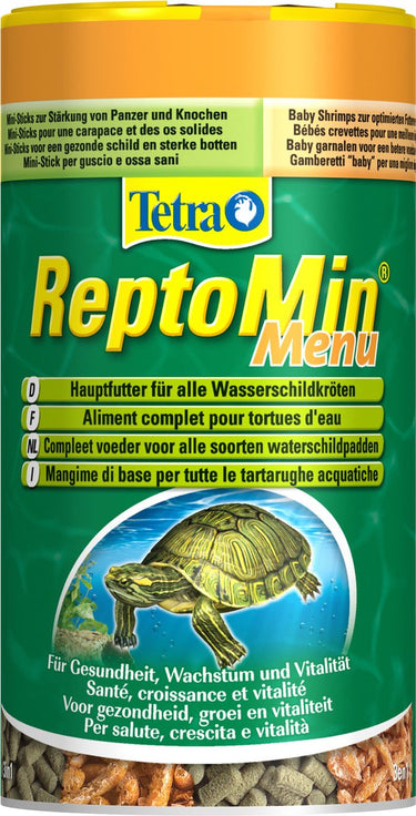 Tetra - reptielenvoer - reptielen - reptomin menu 250ml - 6x6x11.7cm - 1st