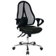 Operatorstoel open point deluxe topstar zwart grijs
