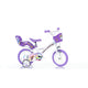Dino bikes dino kinderfiets unicorn academy 12 inch