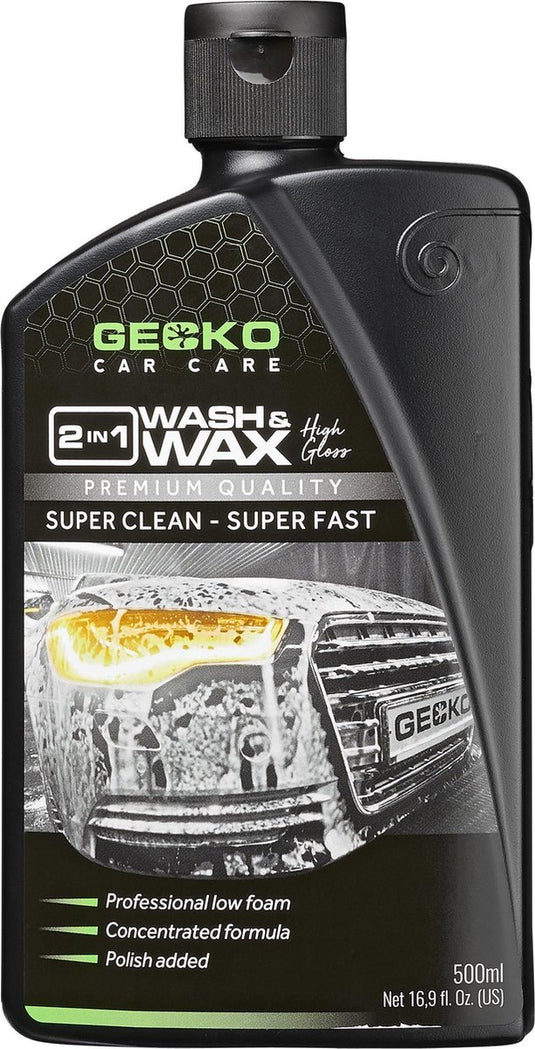 Gecko car care gecko shampoo glans 500 ml