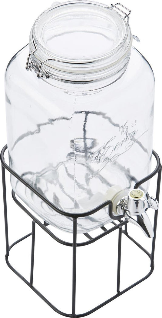 Point-virgule drankdispenser 3,6 liter - met metalen houder