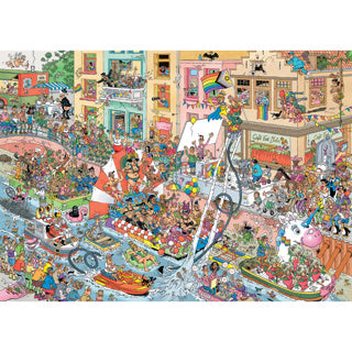 Load image into Gallery viewer, Jan van haasteren celebrate pride 1000 stukjes
