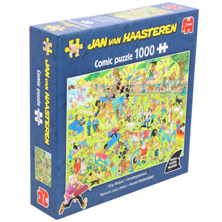 Jumbo jan van haasteren legpuzzel - hondenparcours, 1000st.