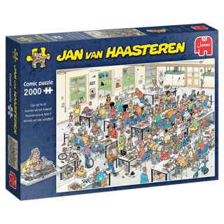 Jan van haasteren legpuzzel - kunnen wij het maken? - 2000st.