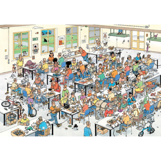 Load image into Gallery viewer, Jan van haasteren legpuzzel - kunnen wij het maken? - 2000st.
