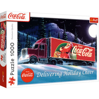 Intro puzzel coca cola kersttruck 1000 stukjes