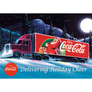 Intro puzzel coca cola kersttruck 1000 stukjes