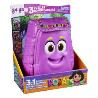 Load image into Gallery viewer, Dora 3pack puzzel in rugzak | 2 stuks
