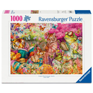 Load image into Gallery viewer, Ravensburger puzzel boekenclub 1000 stukjes
